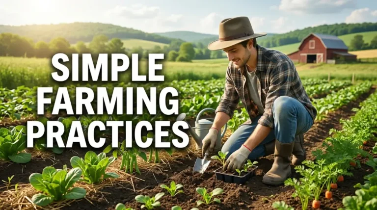 Simple farming practices every beginner can learn quickly image