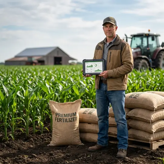 Fertilizer cost budgeting and field application
